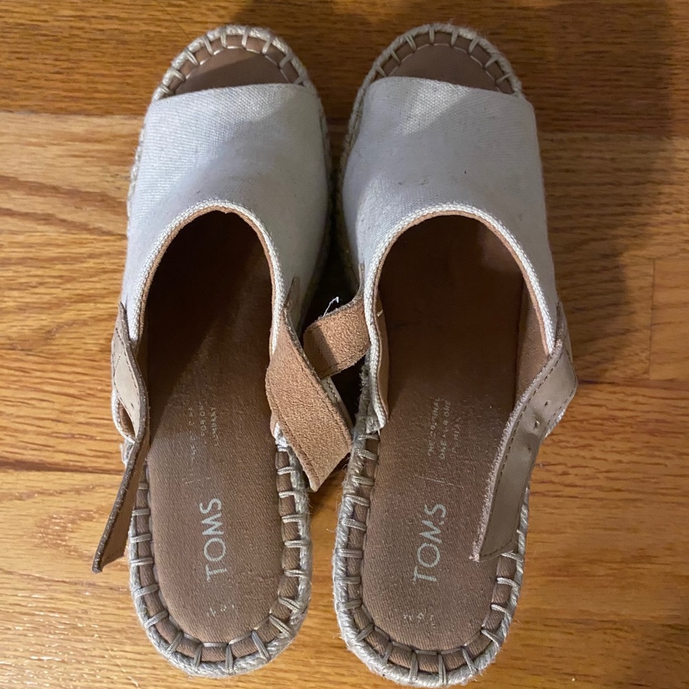 TOMS Monica Wedge 9.5